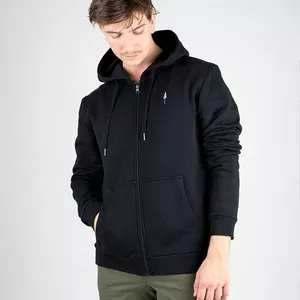 Hoodie, avec fermeture éclair