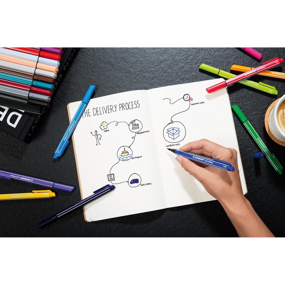 STABILO Filzstifte Set PointMax 