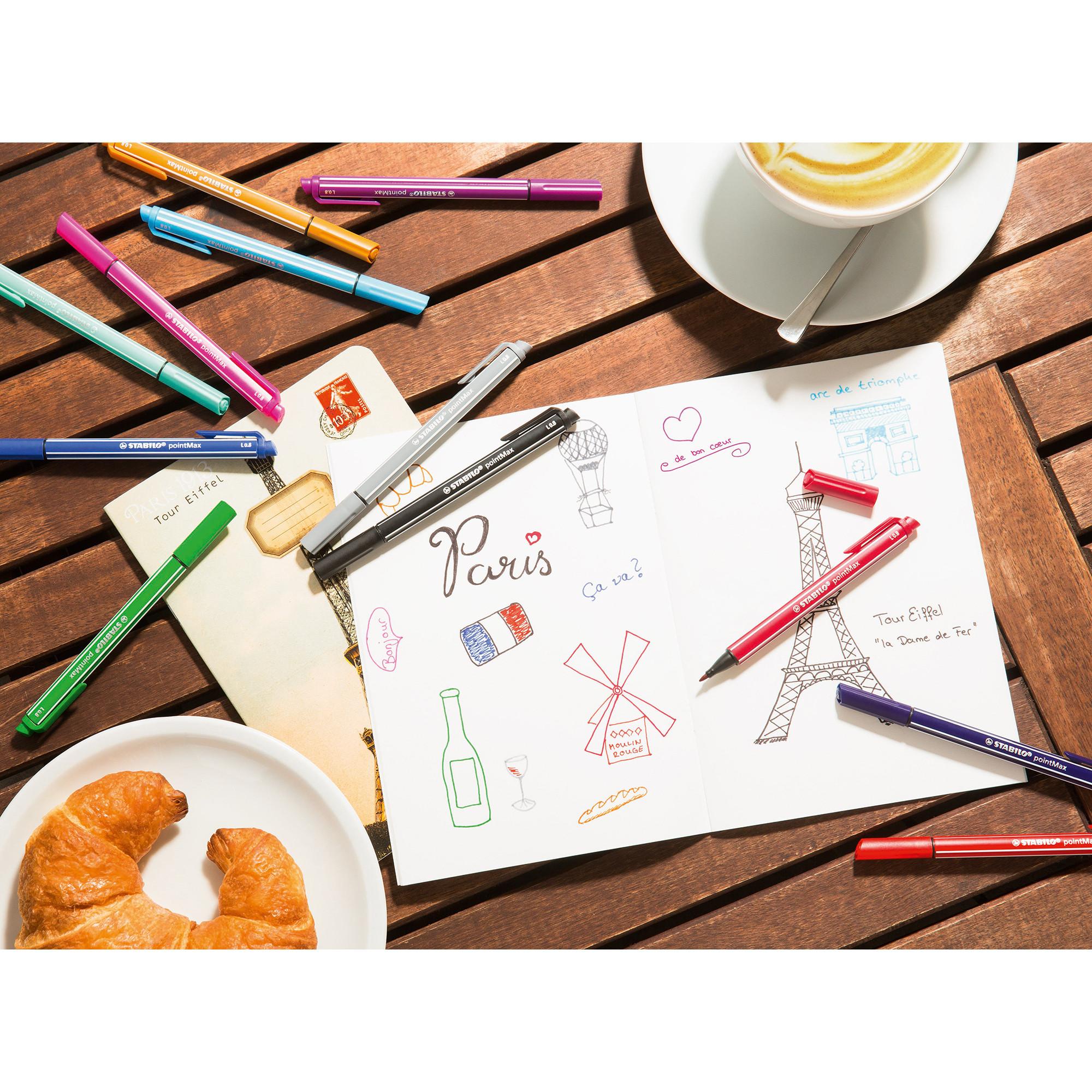 STABILO Filzstifte Set PointMax 