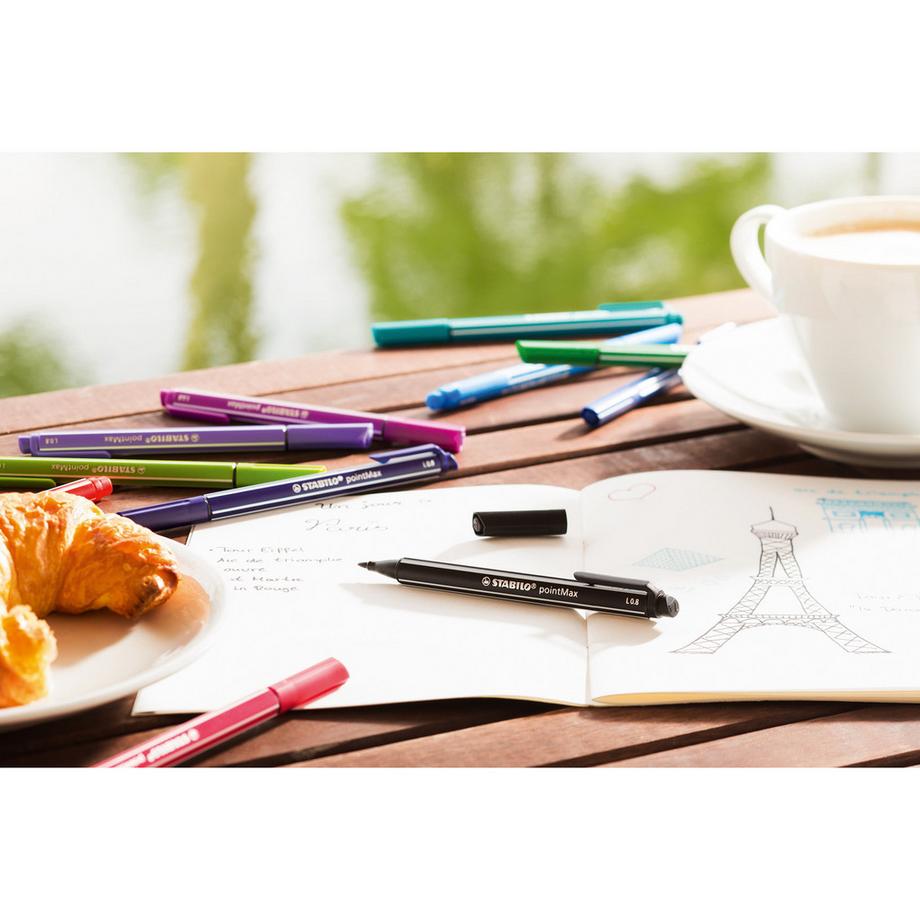 STABILO Filzstifte Set PointMax 