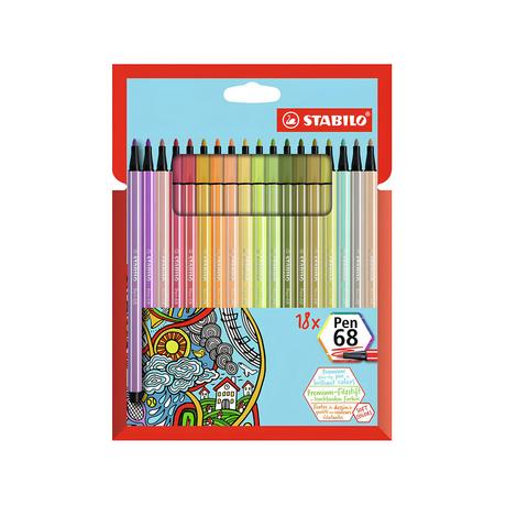 STABILO Stylos en fibre Point 68 