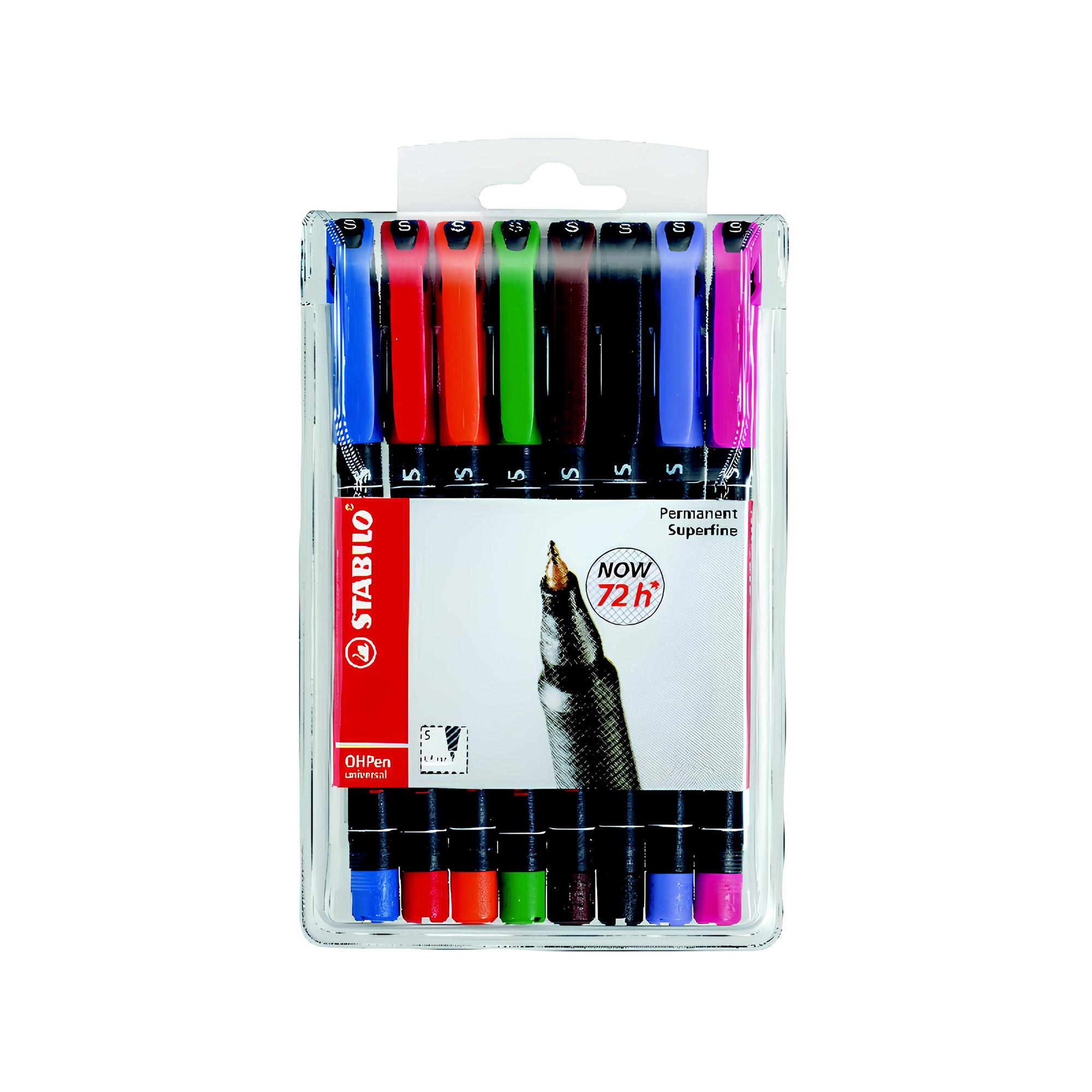 STABILO MARKdry - Crayon Marqueur - Bleu Pas Cher | Bureau Vallée