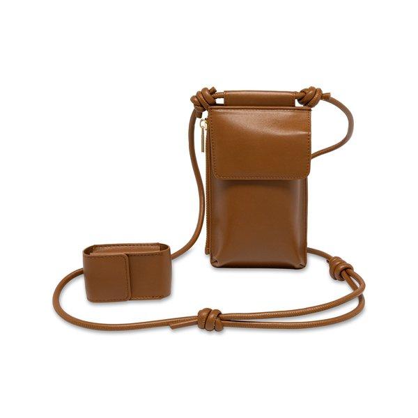 Image of Mini Crossbody-bag Damen Cognac ONE SIZE