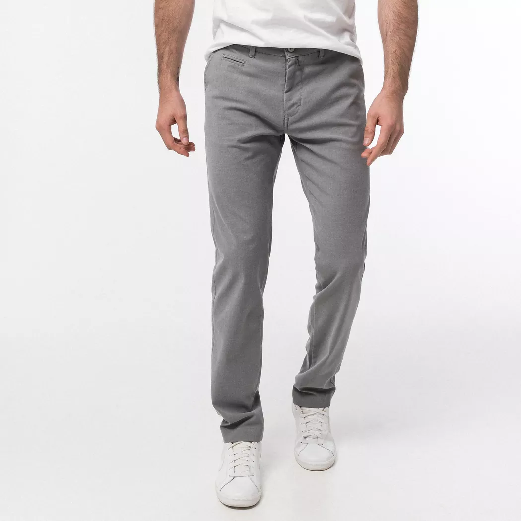 Pierre Cardin - Hose, Tapered Fit, für Herren, Sandsteingrau, Größe W42/L30