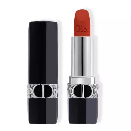 Dior RGE DIOR SATIN Rouge Dior Rouge à lèvres rechargeable satin 763 RedRed velvet finish