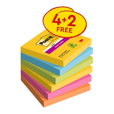 Post it Haftnotizen Super Sticky 