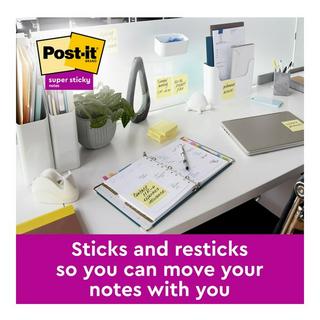Post-It Note adesivi Super Sticky 