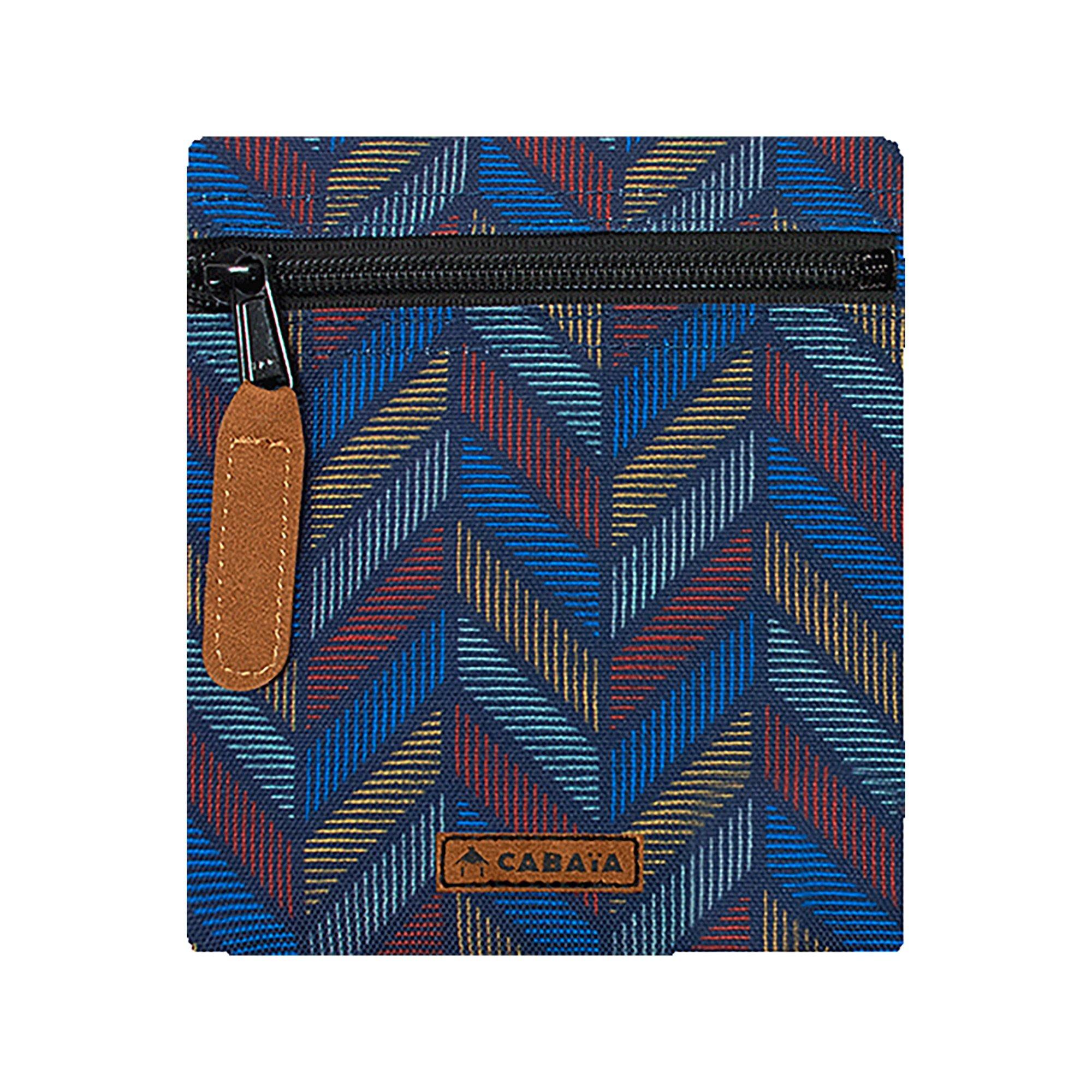 Image of Seitentasche Unisex Blau Bedruckt 15cm