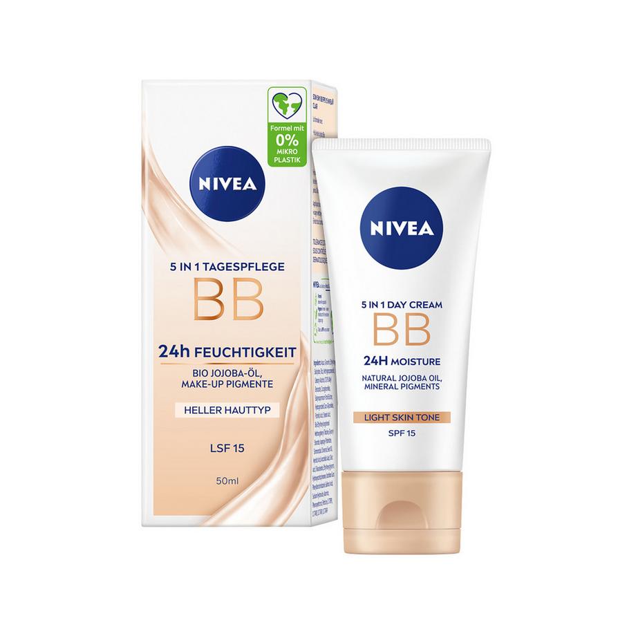 NIVEA  5in1 Tagesplfege BB Hell LSF15 