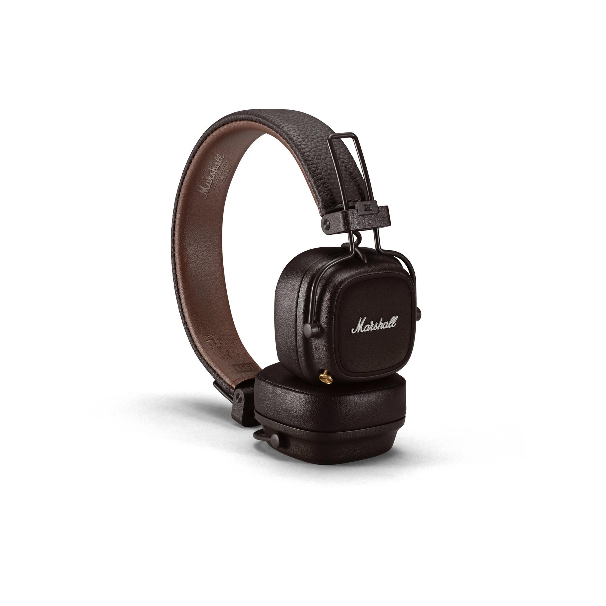 Marshall MAJOR IV MARRON Casque on-ear 