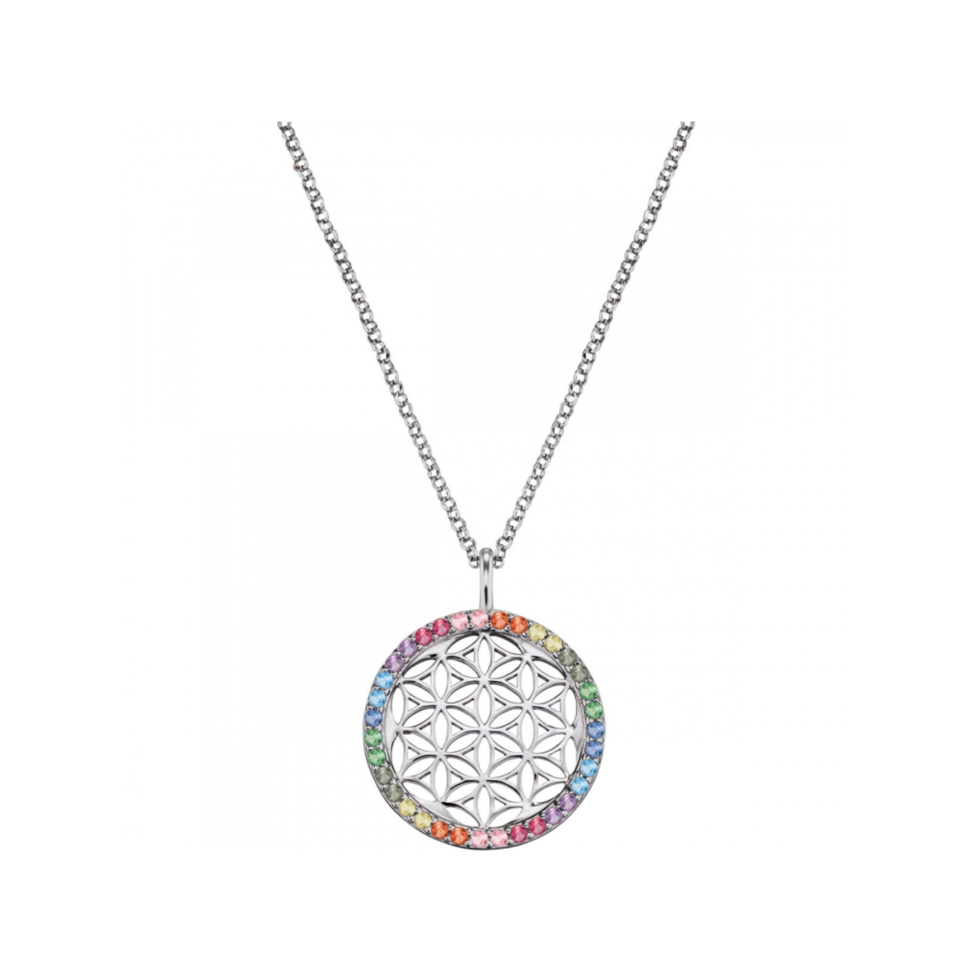 Image of Halskette Mit Anhänger Damen Multicolor 50 CM