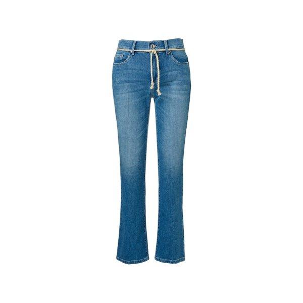 Image of Jeans, Flared Leg Fit Damen Blau Denim 38