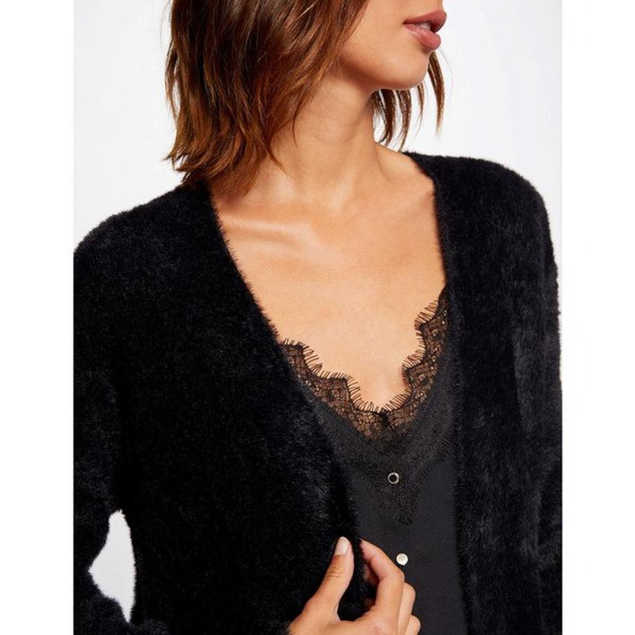 MORGAN Veste longue en tricot  