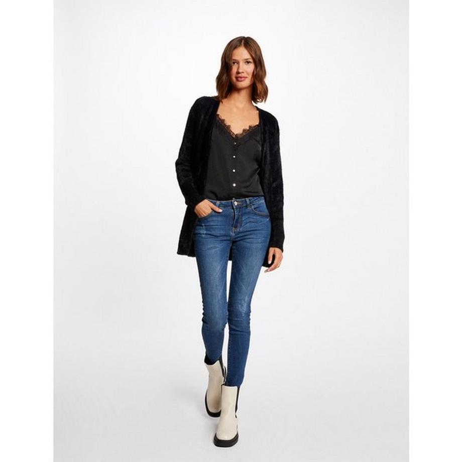 MORGAN Veste longue en tricot  