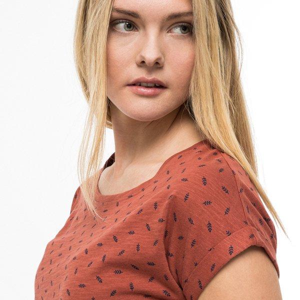 Manor Woman  T-Shirt, Rundhals, kurzarm Rost