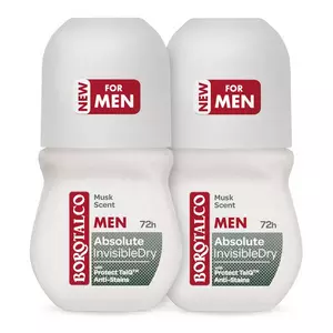 Men Invisible Dry Roll-On Duo