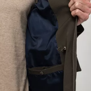 Manor Man Field jacket con cappuccio  