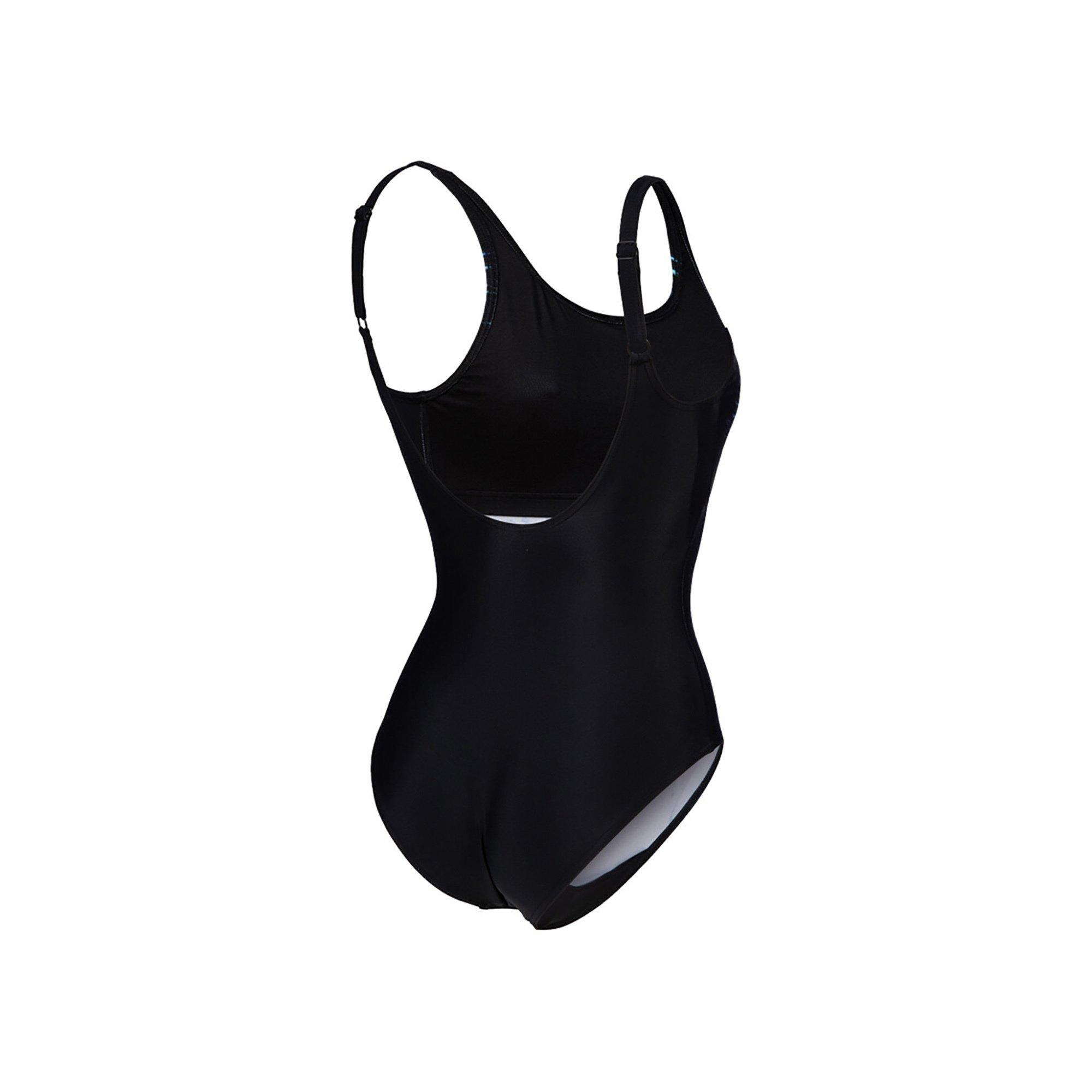 arena W Imprint Swimsuit U Back B Badeanzug 