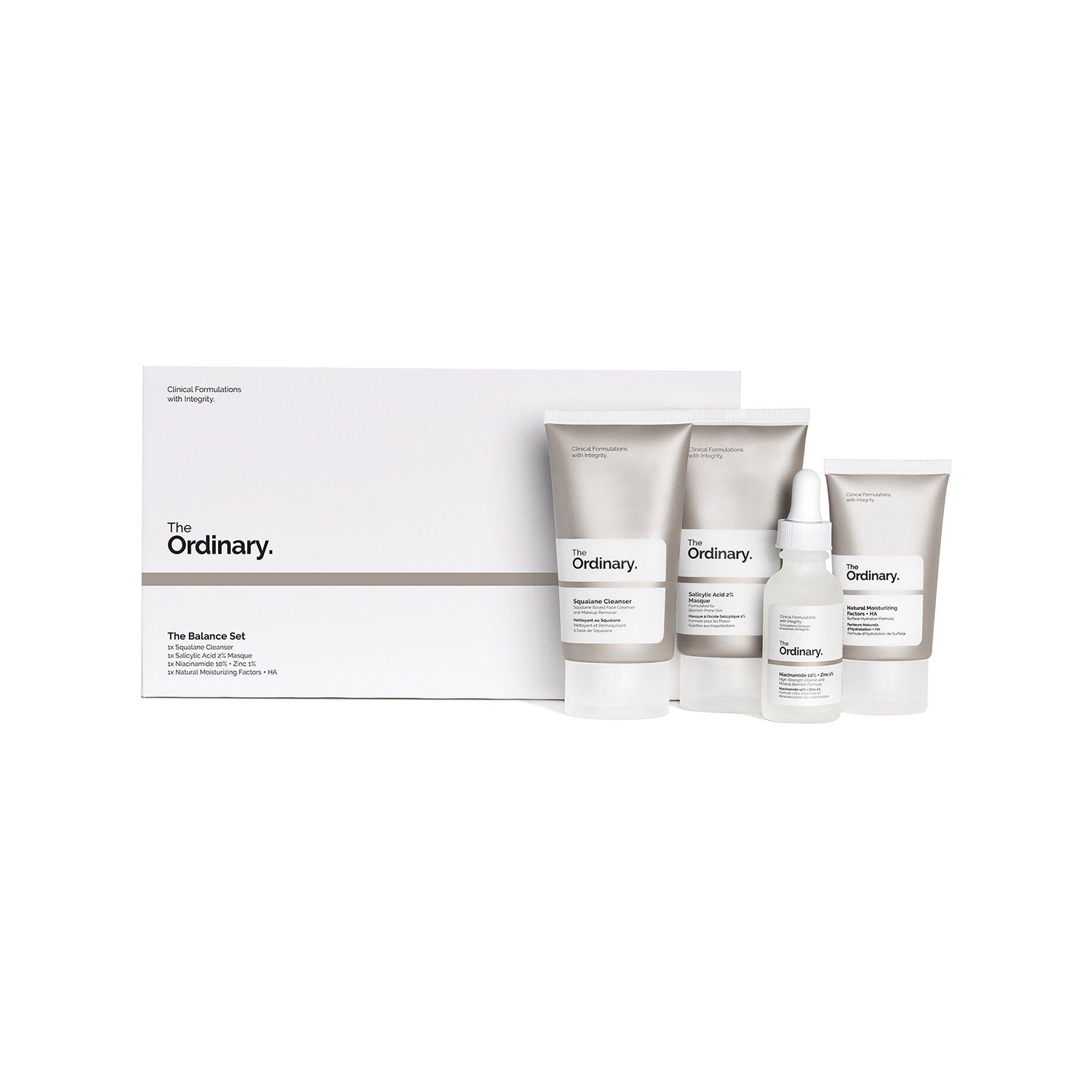 THE ORDINARY The Balance Set - Coffret Soin Visage Purifiant  