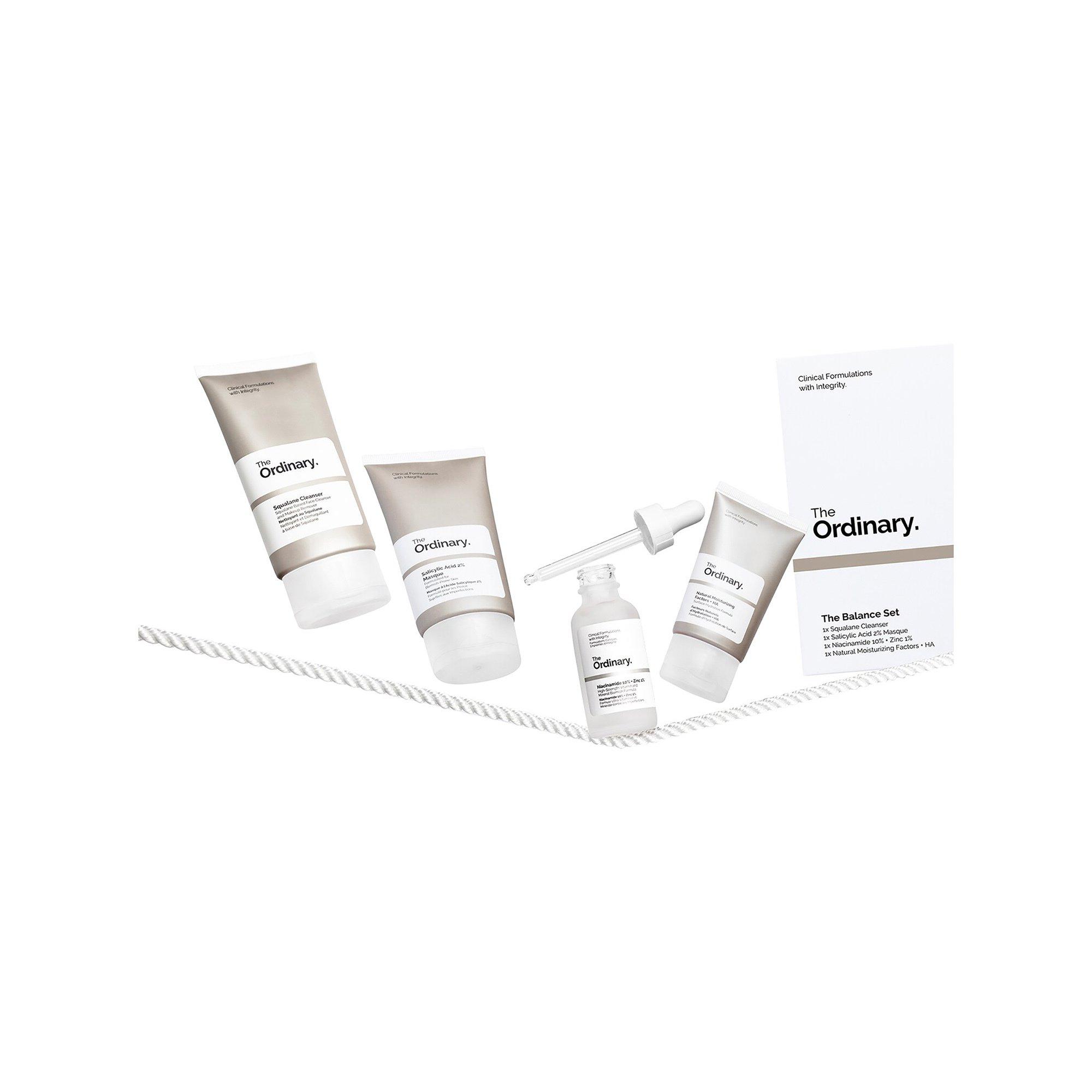 THE ORDINARY The Balance Set - Coffret Soin Visage Purifiant  