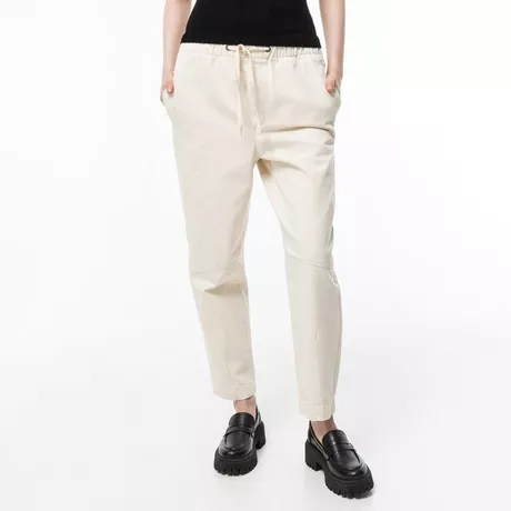 Manor Woman  Lange Hose, Jogging Stil Creme