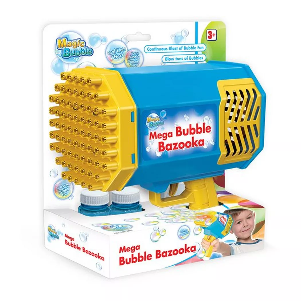 Magic Bubble - Mega Bubble Bazooka, Multicolor