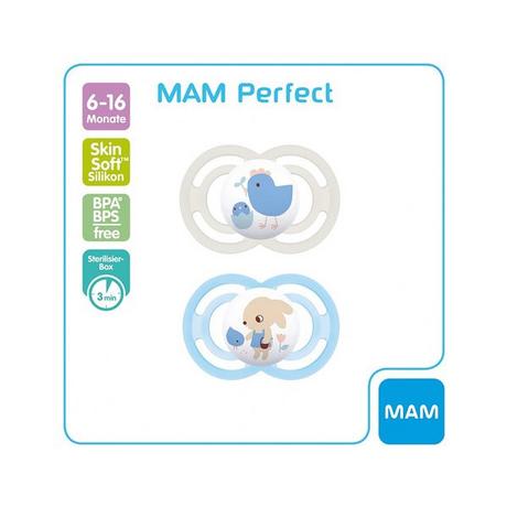 MAM Mam Perfekt Duo 6-16M Schnuller 