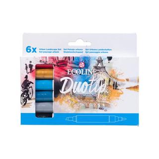 Talens Set de marqueurs Ecoline Duo Tip 