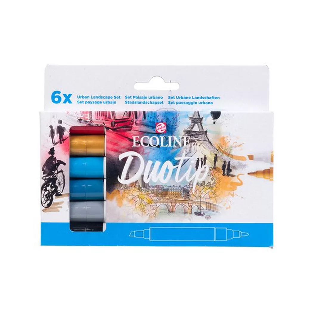 Talens Ecoline Duotip "Urban Landscape-Set"
