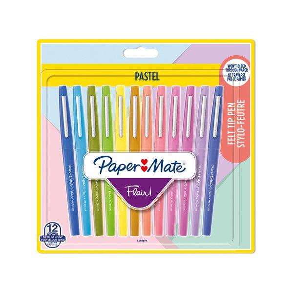Image of Papermate Filzstifte Set Flair Pastell - 19.7X1.6X19.4CM