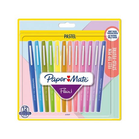 Papermate Jeu de stylos-feutre PaperMate Flair Pastel 