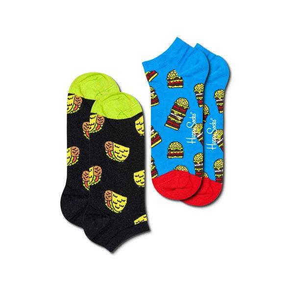 Image of Happy Socks 2-Pack Foodie Low Sock Multipack, Socken, Sneaker - 36-40