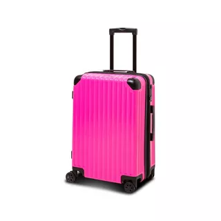 Manor 64.0cm, Hartschalenkoffer, Spinner Globetrotter BlkAcc Pink