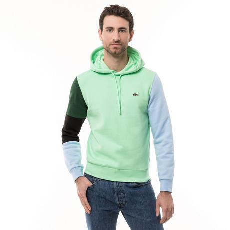 LACOSTE Hoodie Colourblock Coupe Classique  