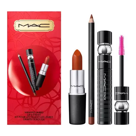 MAC Cosmetics  XS22 Wrapped In Red Lip&Eye 