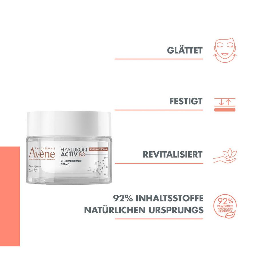 Avene Hyaluron Activ B3 Crème régénération cellulaire Refill 