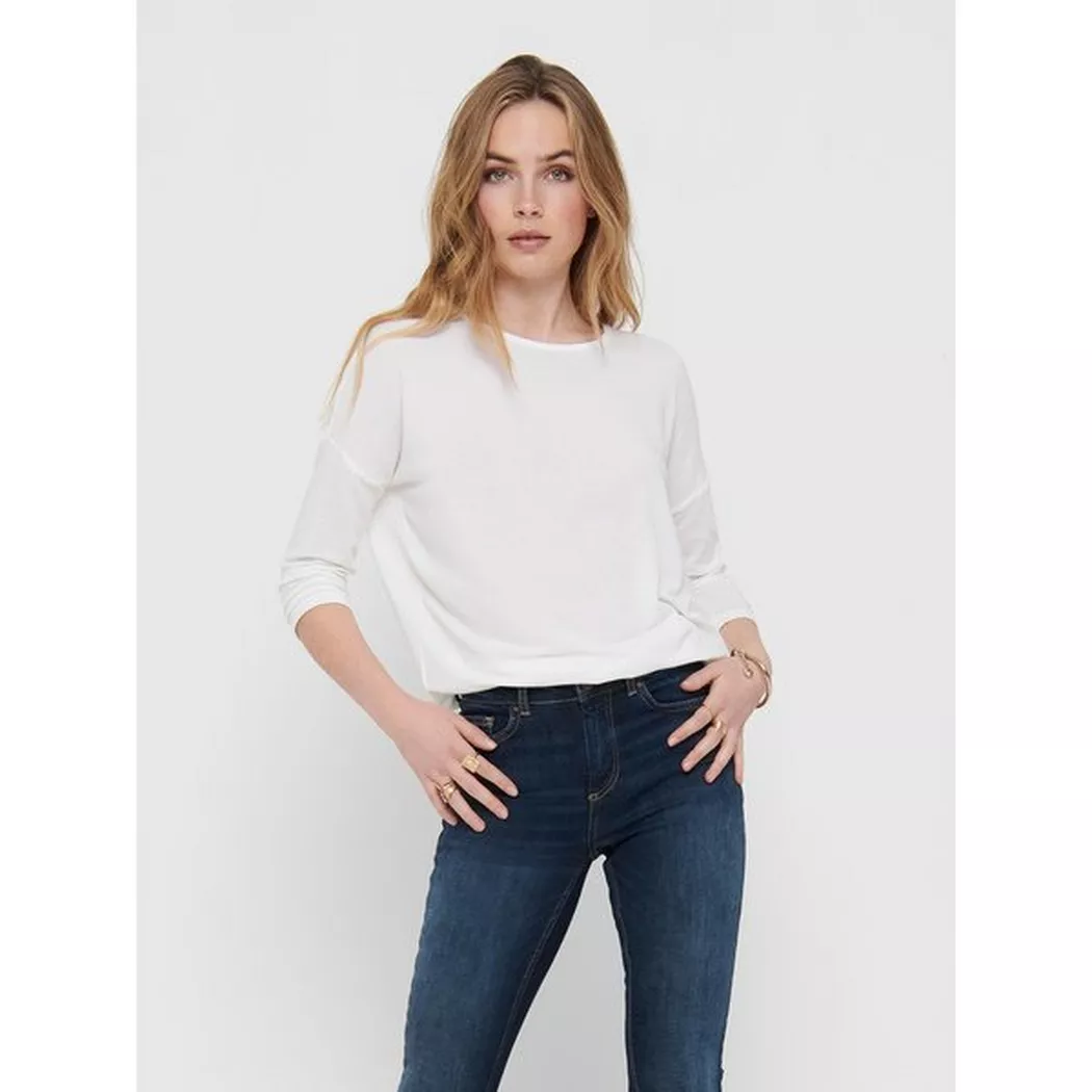 Only - Top, für Damen, Weiss Größe XS