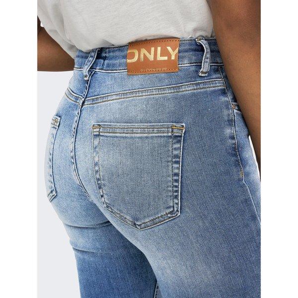 ONLY Blushed Flared Leg Jeans Mid Waist  