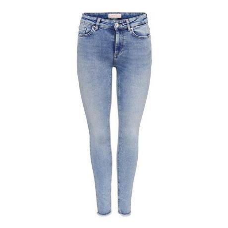 ONLY Skinny Fit Mid Rise Jeans  