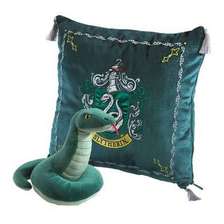 Noble Collection  Cuscino di Harry Potter con figura di peluche, Serpeverde 