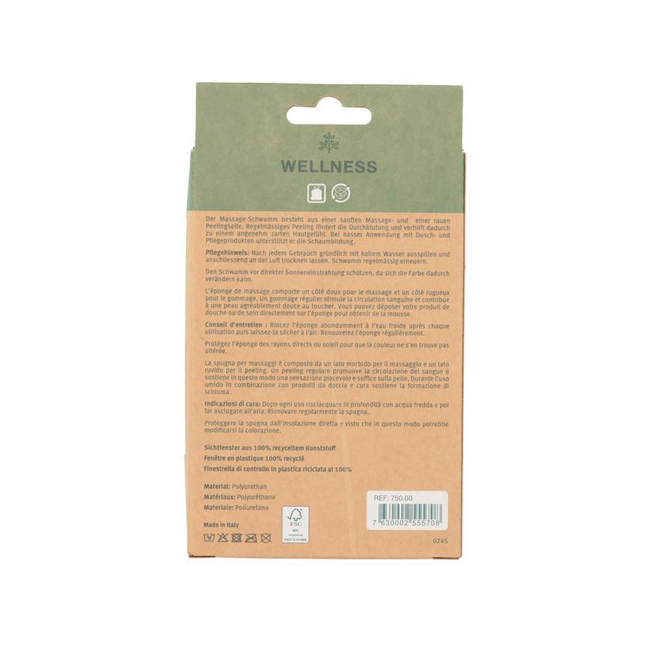 Omnia Botanica  Massageschwamm 2-Seitig 