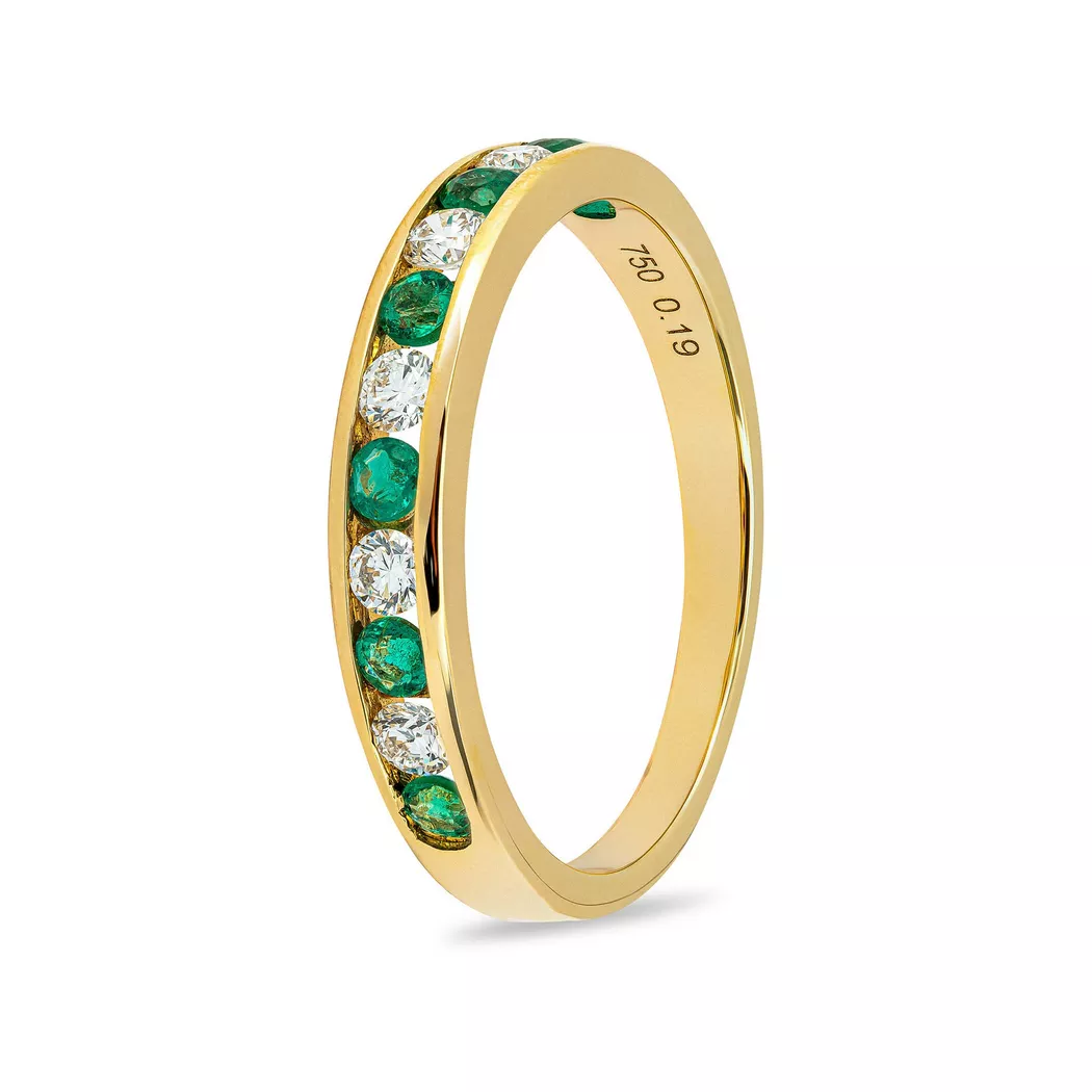 L' Atelier Gold 18 Karat by Manor - Ring, 56, Gelbgold 6