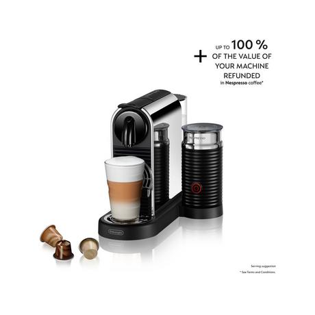DeLonghi Nespressomaschine Citiz-& Milk Platinium EN330M 