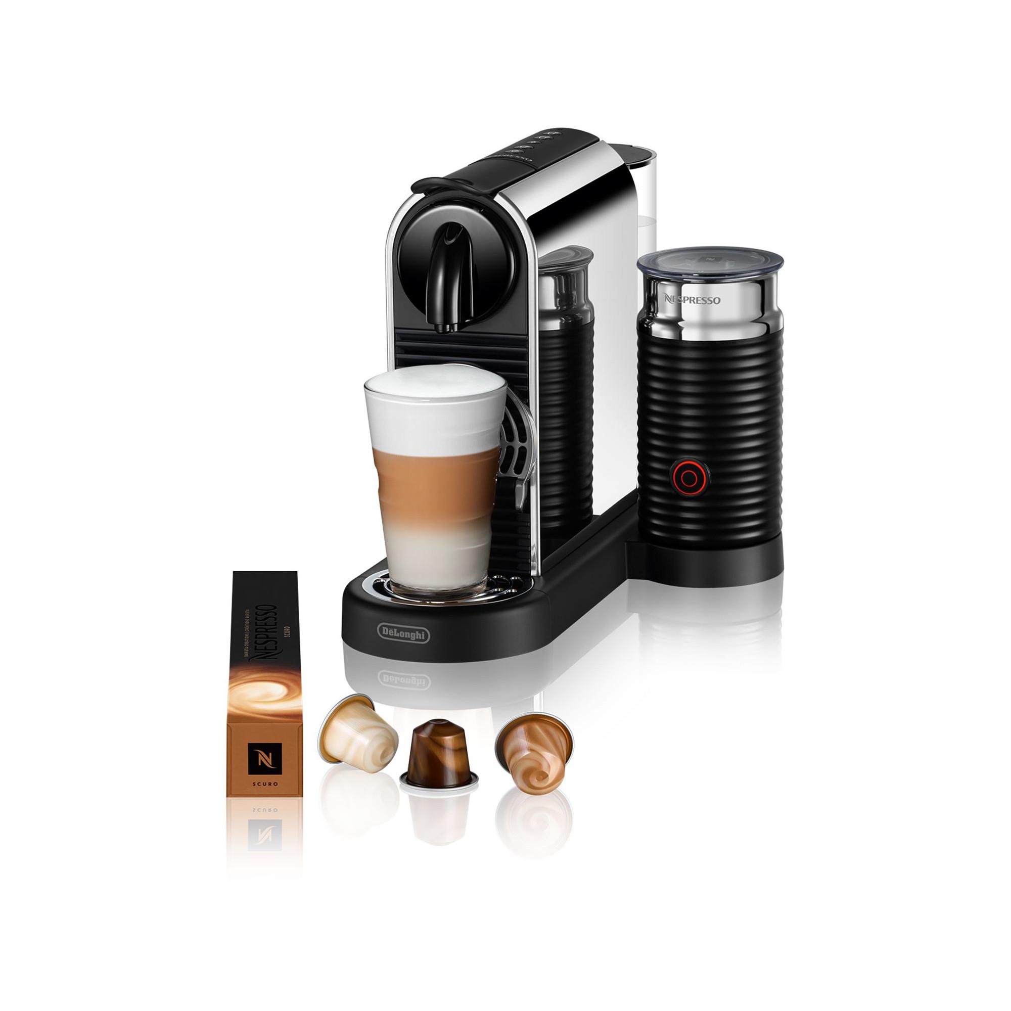 DeLonghi Machine Nespresso Citiz-& Milk Platinium EN330M 