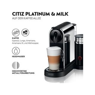 DeLonghi Nespressomaschine Citiz-& Milk Platinium EN330M 