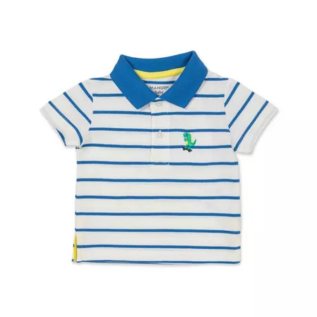 Manor Baby Polo Shirt Polo Shirt Blau