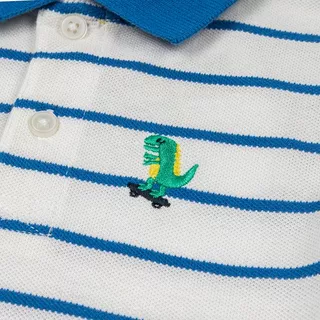 Manor Baby Polo Shirt Polo Shirt Blau