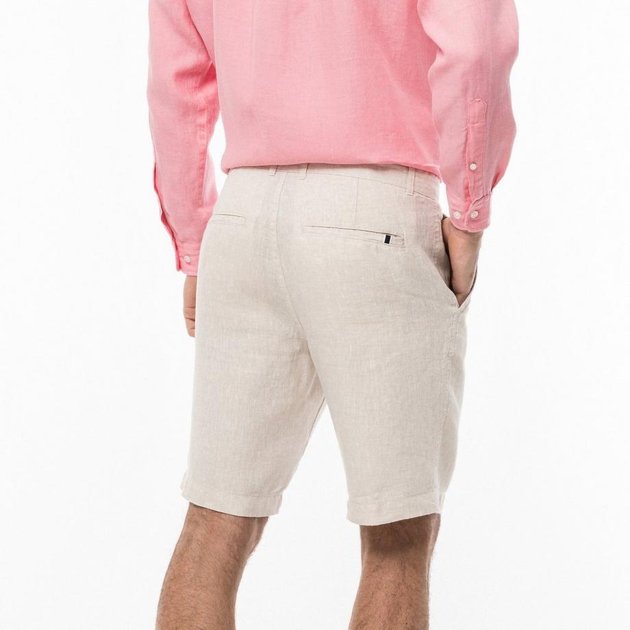 Manor Man Leinen Shorts  