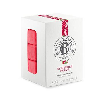 Gingembre Rouge Box mit 3 Wohlfühl-Seifen