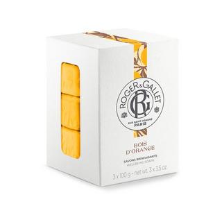 ROGER & GALLET  Bois d'Orange Coffret 3 Savons Bienfaisants  